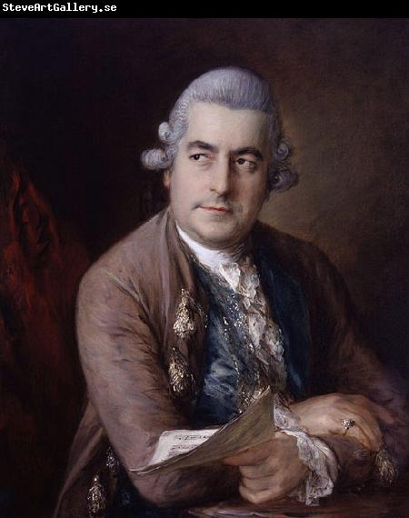 Thomas Gainsborough Portrait of Johann Christian Bach